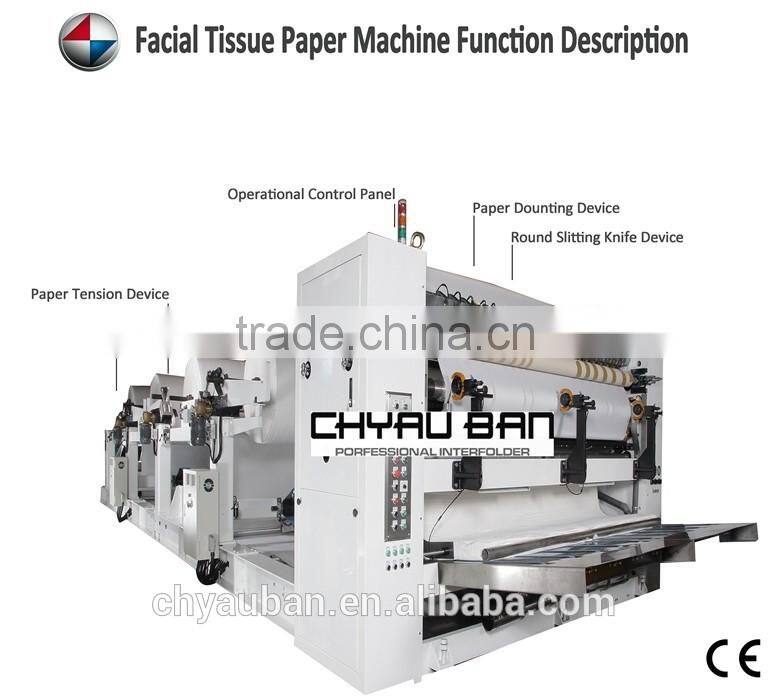Newest Slitter Rewinder Facial Paper Tissue Converting Machine