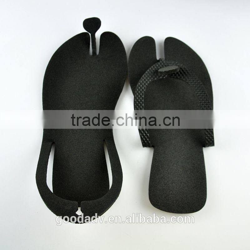 wholesale custom eva disposable slipper/eva foam disposable fip flop