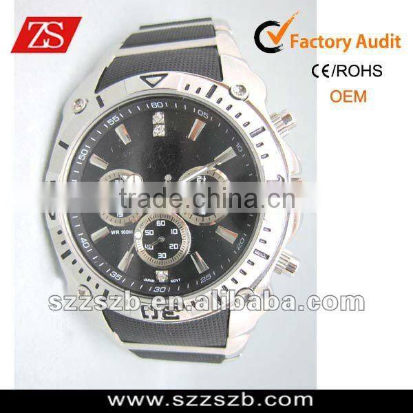 2012 well popular promotion fashion men's watch