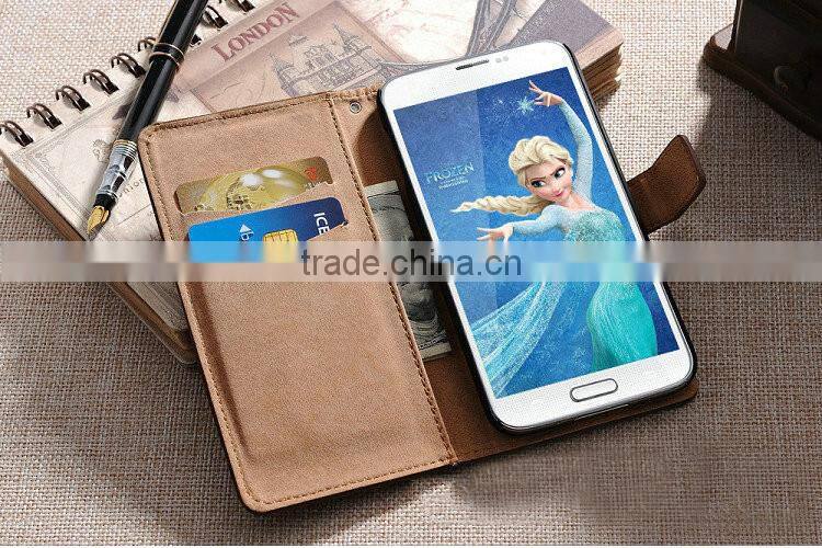 Soft squirrel wallet leather flip cover for asus zenfone 2 laser ze550kl