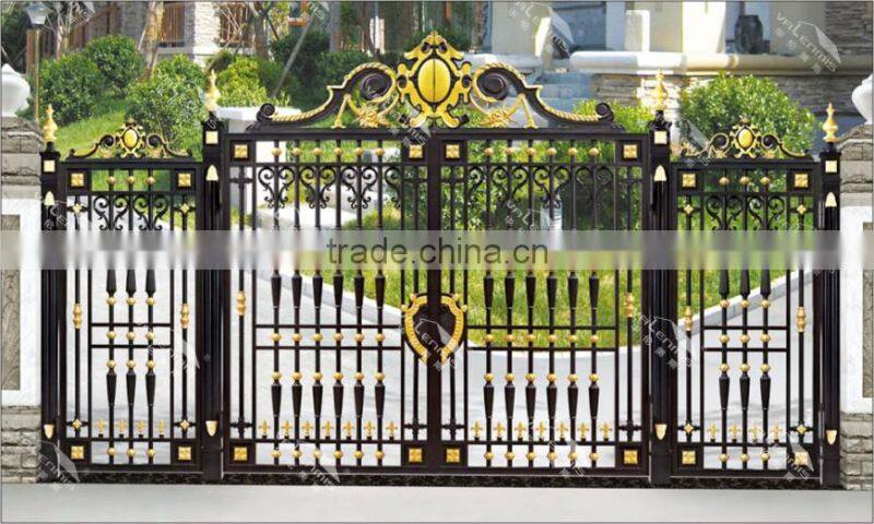 cheap aluminum sliding main gate designs 2015