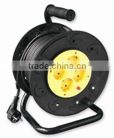 Electrical Indurstrial Extension Cable Reel With Surger Protection And Cover