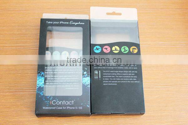 flat clear pp tote iphone cover packing box