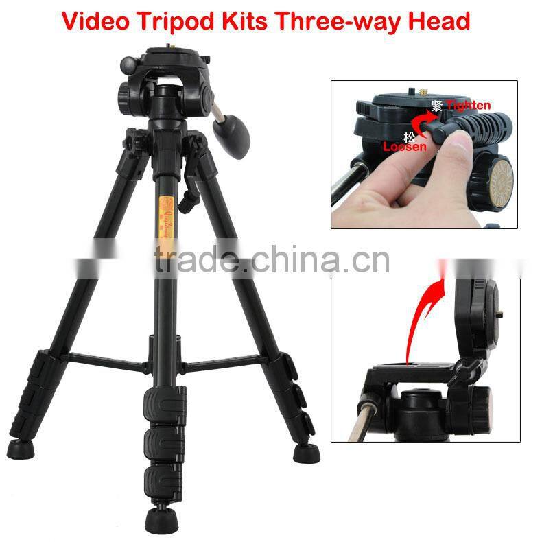 QZSD Q-111 Digital Camera Light Support Portable Fishing Lightweight Tripod