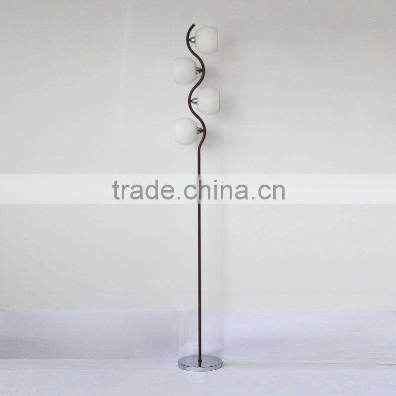 glass floor lamp for home