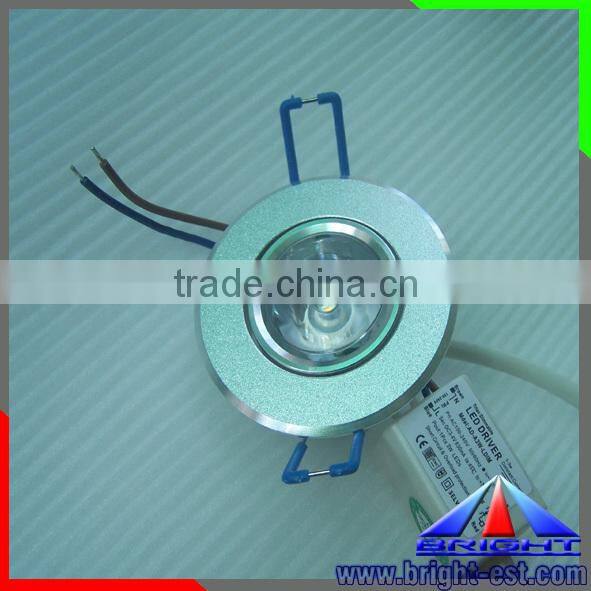 High quality 1w led ceiling lighting , 1*1 W for led dimmable design lamp