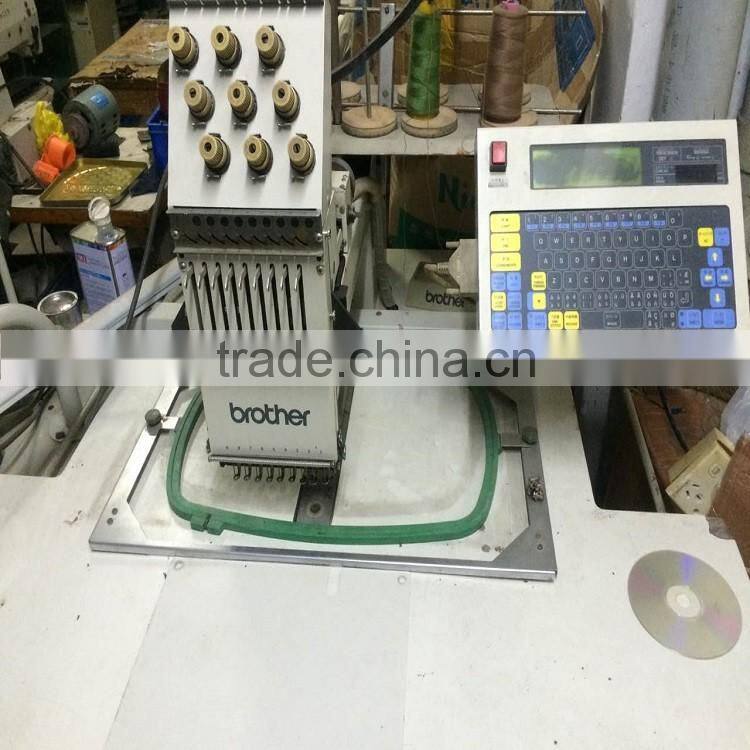 used Brother single head Embroidery Machine industrial sewing machine prices