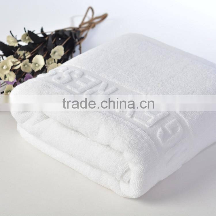 wholesale custom logo cotton jacquard towel 50*100 hotel