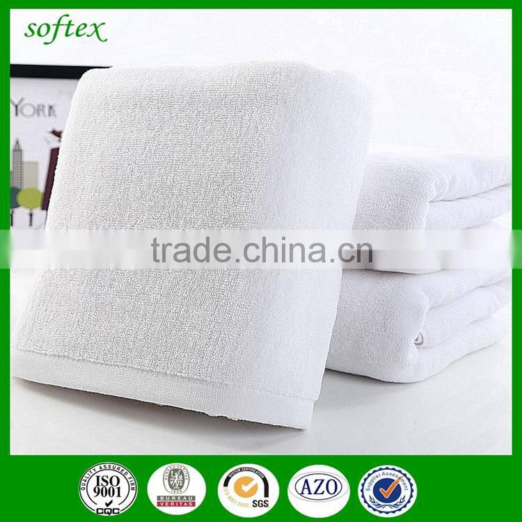 white color towels hotel bath towel white
