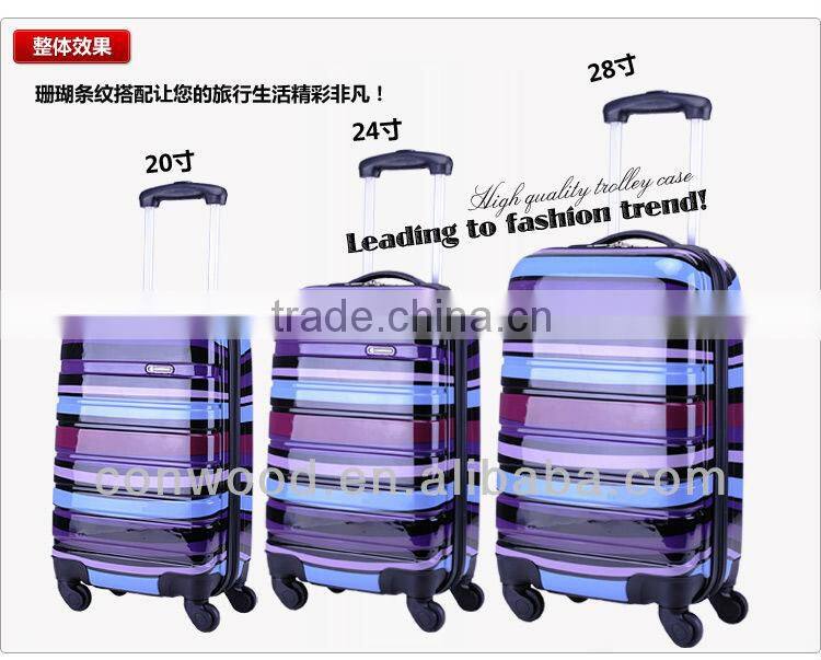Conwood CT012 ABS with PC film travel luggage