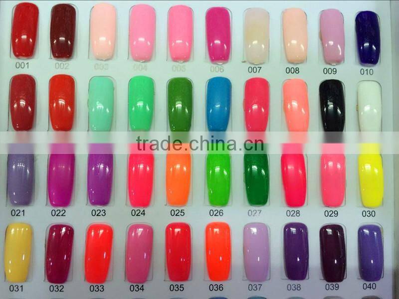 120 color gel nail polish 8ml