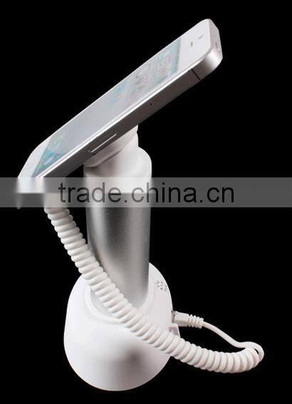 Cell phone anti-thefting device alarm display holders