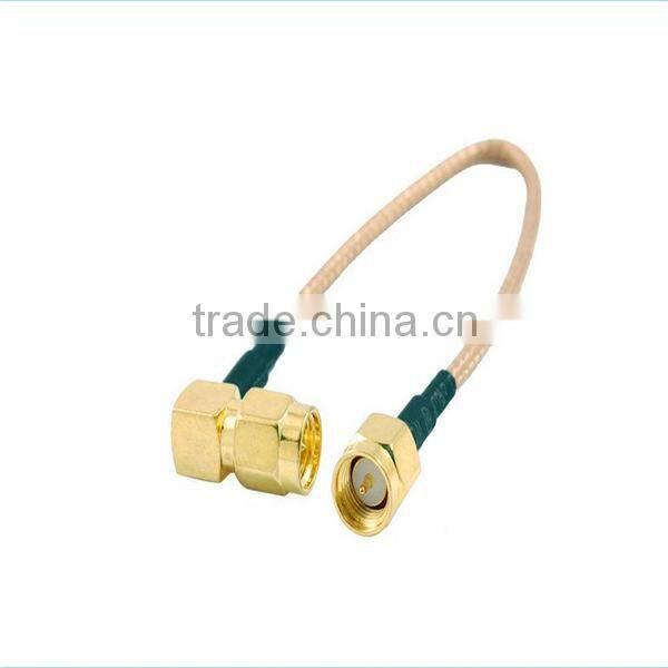 3 Meters Female to Male RP-SMA RF Coaxial Extension Cable