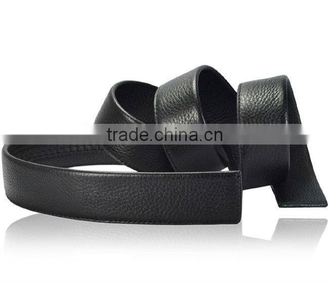 Top quality both side top layer cowhide leather dress belts for men