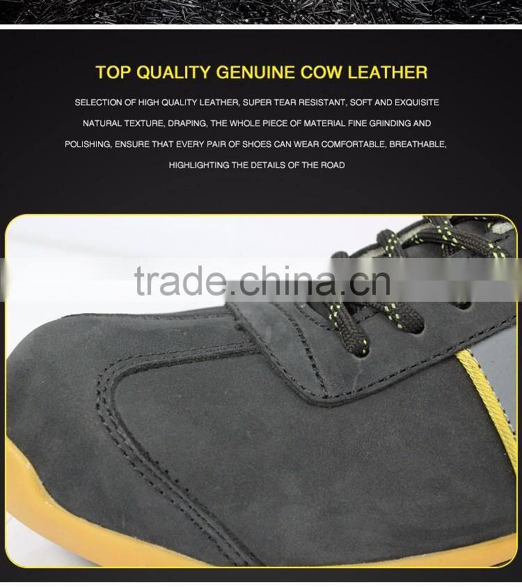 Classic Leather Upper Steel Toecap protective shoe