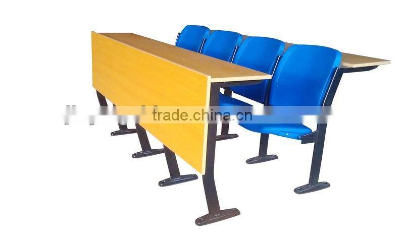 with blowing mold HDPE classroom chairs with tablets