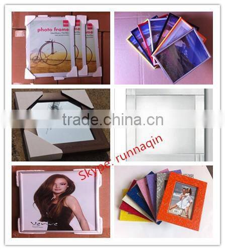 Wholesale easy frameless glass clip snap picture frame