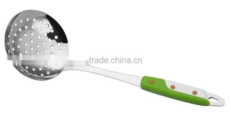 stainless steel kitchen utensil with pp handle food-grade kitchenware sets