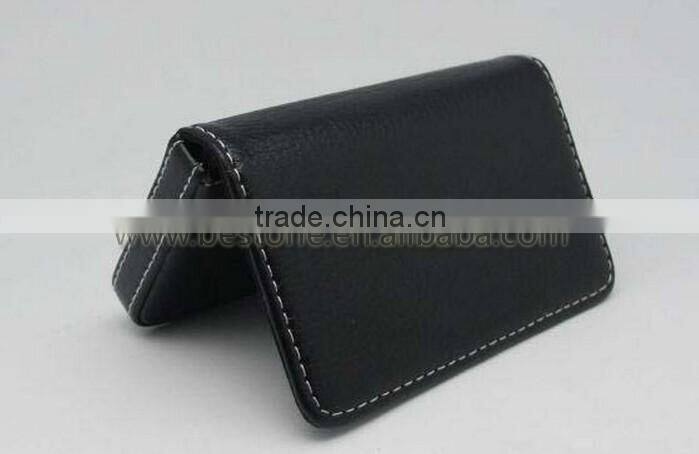 Custom Business Leather Men Name Card Holder