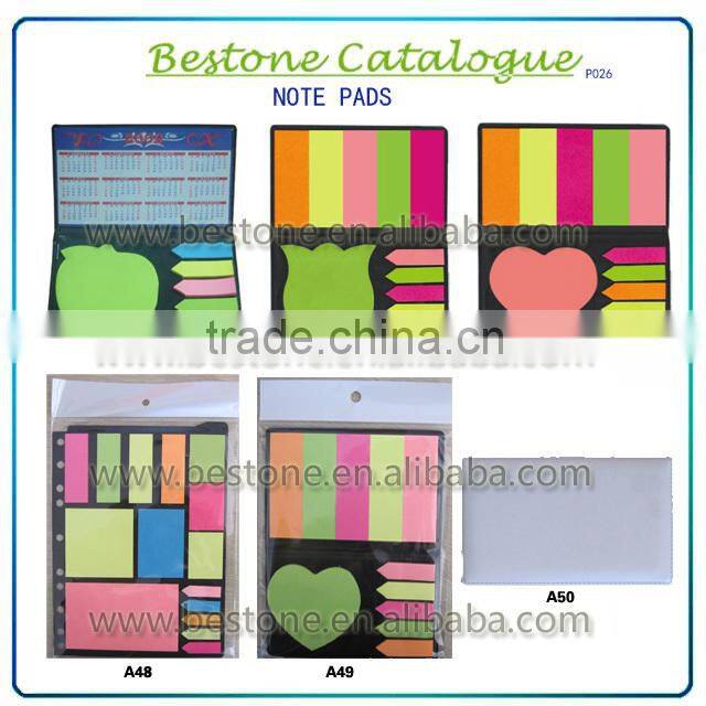 bone shaped post note it / memo pads / sticky notepad low price