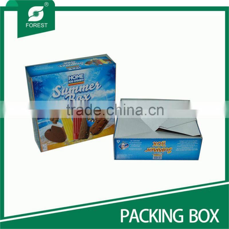 COLOR PACKING BOX FOR ICE CREAM