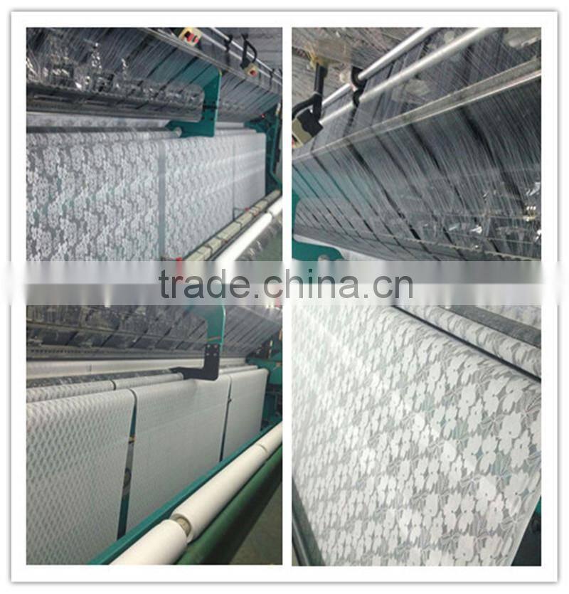 100 polyester high-grade cashew nut lace fabric for composite material