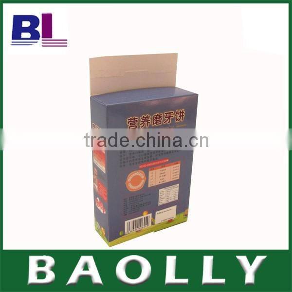 Hot Sale Custom Design Cartoon Printing Organic Boxes For Children