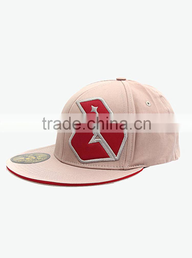 2015 latest cotton 3D embroidery 6 panel flex fit hats