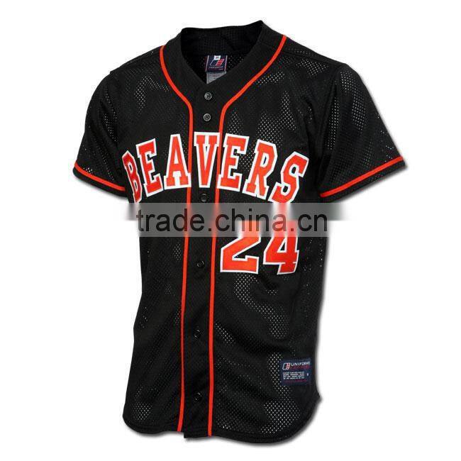 Top quality customized stylish baseball jersey