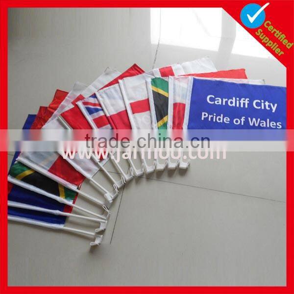 Spain country car flag stick