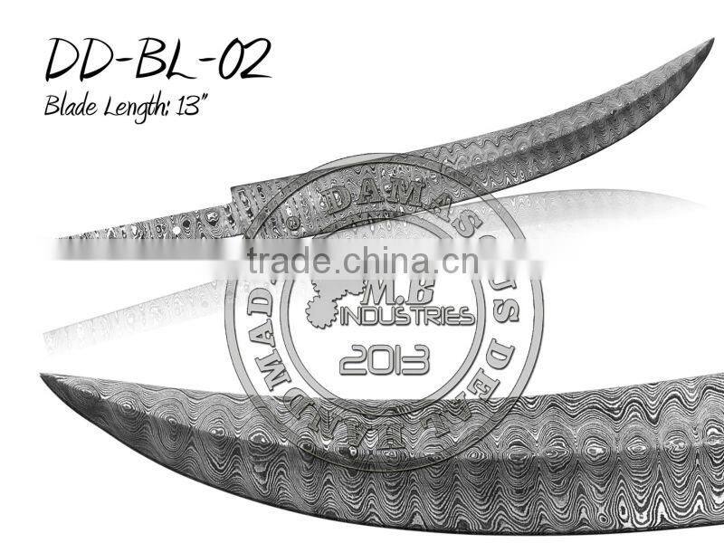 Damascus Steel Hoja Criolla Blade