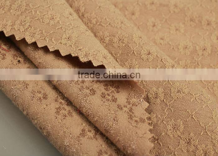 100% Cheap ShaoXing 75D spandex polyester jacquard cotton fabric textile
