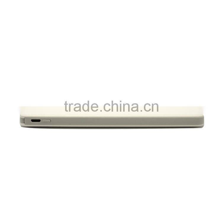 2016 new hot selling design leather 10000mah universal powerbank