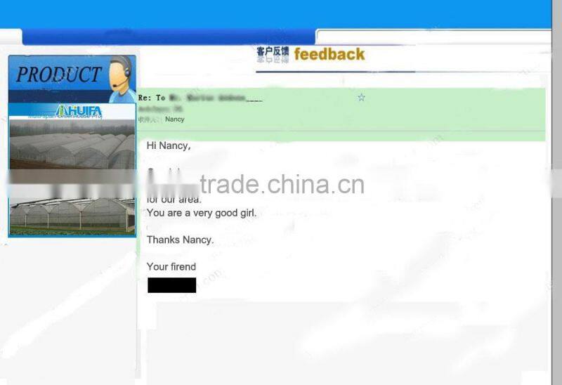 Factory price of agricultural greenhouse,multi span greenhouse for Tomato