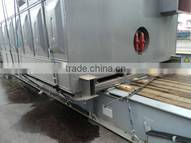 Chain grate double drums coal fired steam boiler