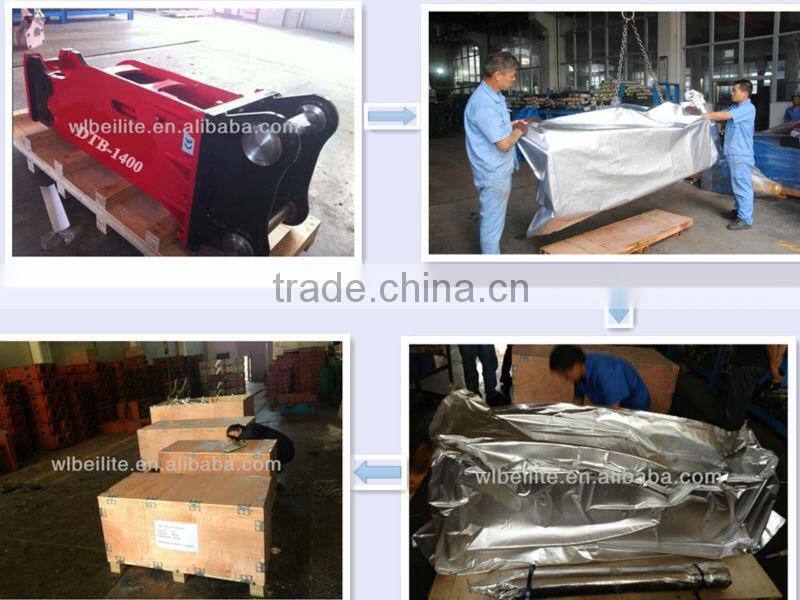 4 to 7 ton mini loader hydraulic machine for rock demolition