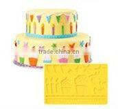 PVC and BPA Free Target audited supplier Factory directly sale silicone mold for fondant