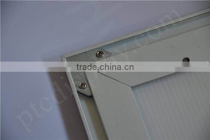 Square profile hollow board back board sublevel open snap frame