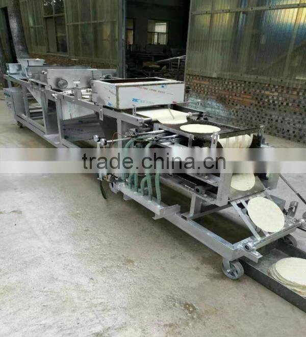 Most popular bakery thin pancakes processing line/Turkish pita bread making machine