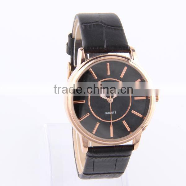 PU leather new arrival cheap quartz watches