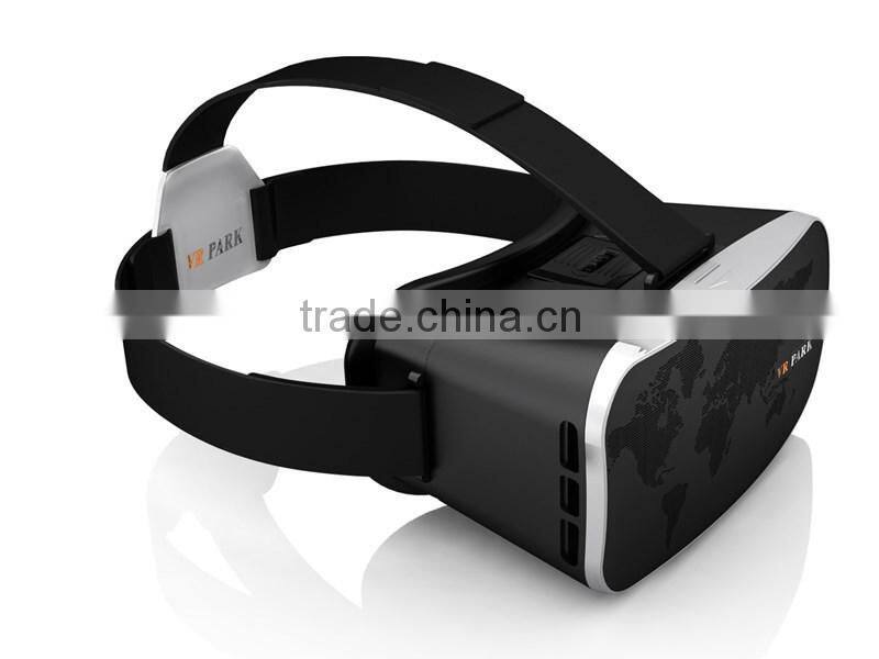 VR PARK glasses phone 3D glasses virtual reality helmet 3d vr box watch movies and games