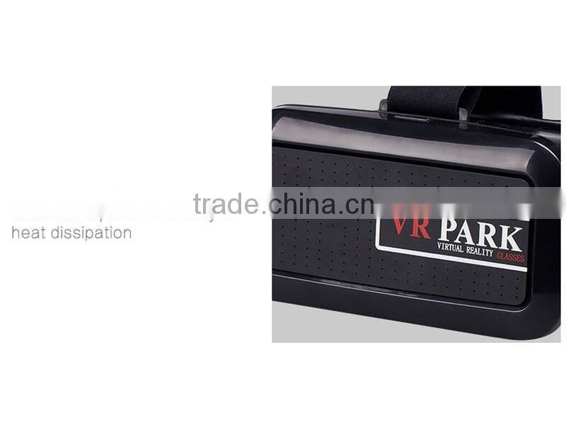 VR PARK glasses phone 3D glasses virtual reality helmet 3d vr box watch movies and games