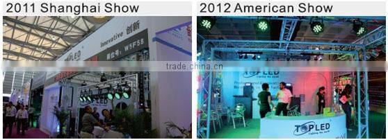 IR remote optional dmx led par 30W wireless par can 6*Tri-3W RGB led battery operated par light