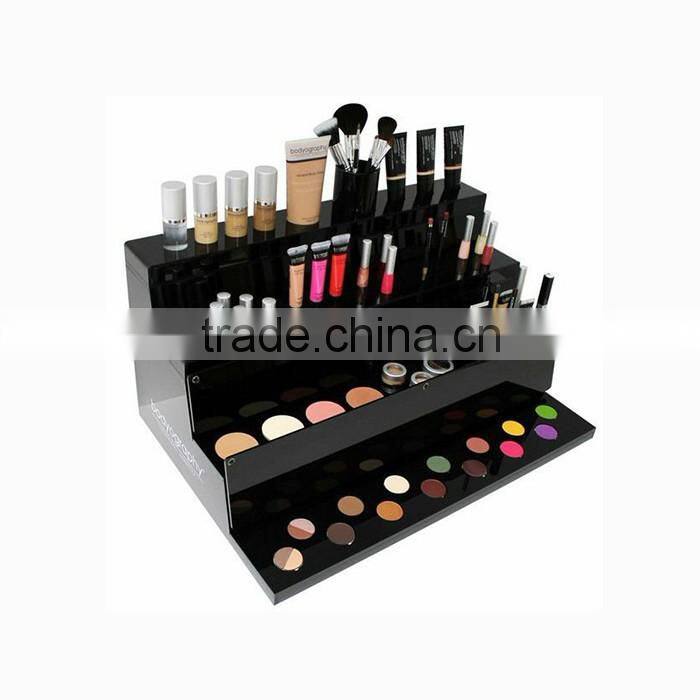 imported tired shaped acrylic nail polish cosmetic display stand