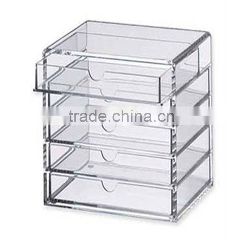 Unique design acrylic display case for big container