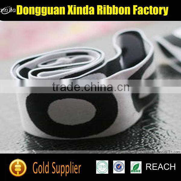 Ribbon Tape Silicone Custom Printed Jacquard Elastic Band
