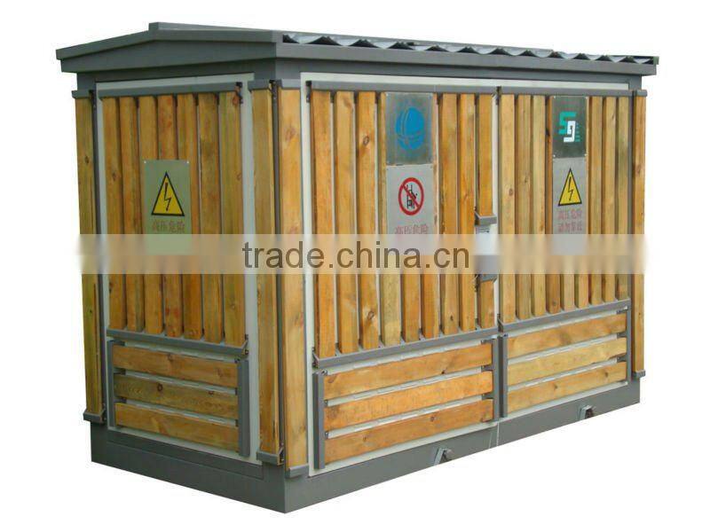 Outdoor SF6 Ring Main Unit with Outdoor Power Substation