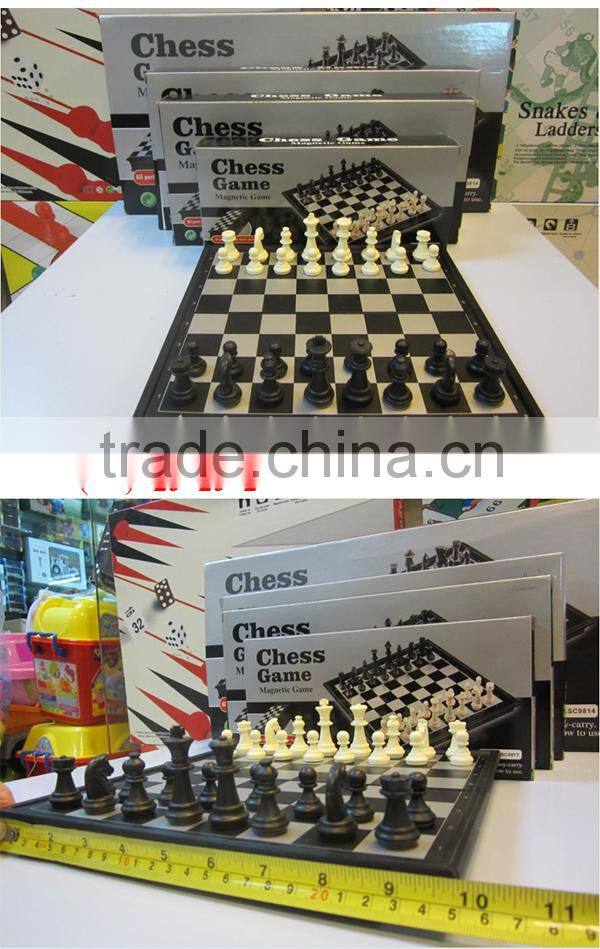 Classic chess game magnetic board game with exquisite design