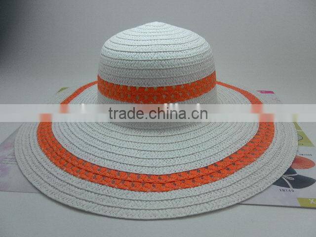 Low price Nice looking fashionable summer visor cap wide brim