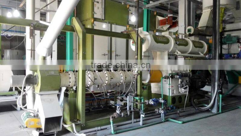 YONGLI floating fish feed pellet maker 5t/h